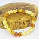 Bracelet with yellow calcite and agate. Bead bracelet. Selberiya shop. My Livemaster. Фото №4