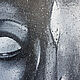  Медитация  "Будда - ночной дождь". Картины. Картина от Ани. Ярмарка Мастеров.  Фото №6