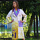 Coat AVANGARD on silk. Coats. Allayarova Lira (lira-felt). Online shopping on My Livemaster.  Фото №2