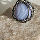 Ring with agate sapphirine, Rings, Voronezh,  Фото №1