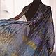 Order Scarf women's silk multicolored demi-season stole. Silk scarves gift for Womans. Livemaster. . Scarves Фото №3