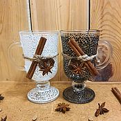 Сувениры и подарки handmade. Livemaster - original item Glasses of mulled wine 