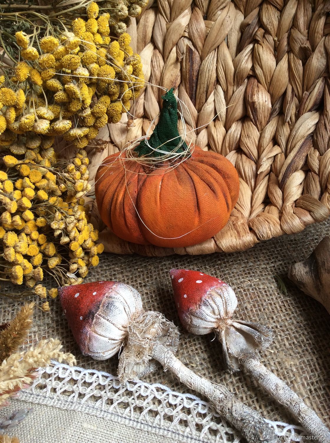 Осенний декор – купить на Ярмарке Мастеров – MBY8YRU | Чердачная кукла, Тюмень