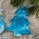 Новогодние ёлочные игрушки из эпоксидной смолы, Елочные игрушки, Тверь,  Фото №1