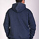 Men's jacket with zipper, hoodie and fur inside Western. Sweatshirts for men. Lara (EnigmaStyle). My Livemaster. Фото №6