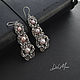 Order Earrings 'By your notes'. Del-moro. Livemaster. . Earrings Фото №3