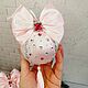 Christmas tree toy in pink tones. Christmas decorations. Natka-chudinka. Online shopping on My Livemaster.  Фото №2