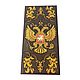 Perm Backgammon 'Coat of Arms of the Russian Federation', small 40, Backgammon and checkers, St. Petersburg,  Фото №1