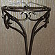 Order Wrought iron console. Artistic forging Nemkova. Livemaster. . Tables Фото №3