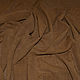 Вискозная ткань терракотовая жатая Хьюго Босс, Ткани, Москва,  Фото №1