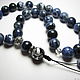 Rosary beads sodalite & crystal 'Silver dragon in the blue sky'. Rosary. Beautiful gifts for the good people (Alura-lights). Online shopping on My Livemaster.  Фото №2
