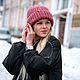 Voluminous hat 'Rose in the snow'. Caps. Olga Lado. My Livemaster. Фото №6