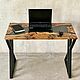 Order Compact desktop-river 'Klokke MINI'. Custom furniture making U.LOFT. Livemaster. . Tables Фото №3