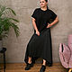 Black floor length skirt 4 wedges striped. Skirts. NATALINI. My Livemaster. Фото №15