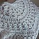 Openwork semicircular shawl 'Maria'. Capes. hand knitting from Galina Akhmedova. Online shopping on My Livemaster.  Фото №2
