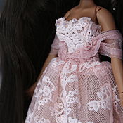 Кукла Кастом: Милая розовая зайка кукла блайз