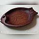 Order Wooden carved dish. Solid oak. Mikhail (ilmcarver). Livemaster. . Dish Фото №3