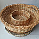 Easter tray made of willow vine with handles, Trays, Vologda,  Фото №1