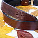 Women's leather Belt. Straps. CRAZY RHYTHM bags (TP handmade). Online shopping on My Livemaster.  Фото №2
