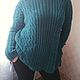 Women's oversize sea wave sweater. Sweaters. imknitwear. Online shopping on My Livemaster.  Фото №2