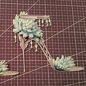 Материалы для творчества handmade. Livemaster - original item Decorative cuttings with decoupage to order for scrapbooking. Handmade.