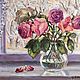 Oil painting 'Winter rose», Pictures, Moscow,  Фото №1