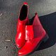 Shoes ' Modern red». Boots. Hitarov (Hitarov). Online shopping on My Livemaster.  Фото №2