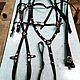 Set officer's harness for the saddle horse decorated. Accessories for Pets. Saddlery and blacksmith's yard. Online shopping on My Livemaster.  Фото №2
