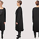Long cardigan knitted cotton black. Cardigans. Yana Levashova Fashion. My Livemaster. Фото №6