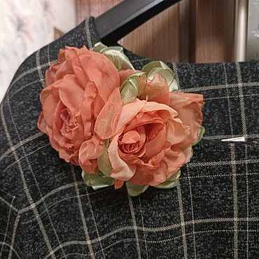 Украшения ручной работы. Ярмарка Мастеров - ручная работа Брошь зажим.. Handmade.