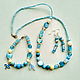 Jewelry set: ' Azure' Turquoise, blue. Jewelry Sets. Nice things. My Livemaster. Фото №5