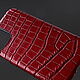 Order Crocodile leather case for any iPhone/Samsung/Sony model. CrocShop. Livemaster. . Case Фото №3