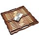 Order Backgammon carved 'Valley of Life' large, 60. H-Present more, than a gift!. Livemaster. . Backgammon and checkers Фото №3