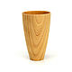Wooden high light glass D8 H13. Art.26032, Mugs and cups, Tomsk,  Фото №1