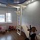 Детский спортивный комплекс с горкой. Мебель для детской. Bambini Letto. Эко мебель на заказ. Ярмарка Мастеров.  Фото №6
