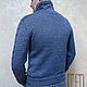 Order Men's Sweater / Men's Merino Sweatshirt. Knitwear shop Fairy Tale by Irina. Livemaster. . Mens sweaters Фото №3
