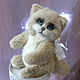 Order Teddy The symbol of the year 2023 fur movable. handmade toys by Mari. Livemaster. . Teddy Toys Фото №3