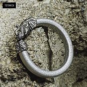 Украшения ручной работы. Ярмарка Мастеров - ручная работа Melchior bracelet Elephant, leather. Handmade.
