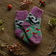 Botas de bebé de lana de panda, Socks, Moscow,  Фото №1
