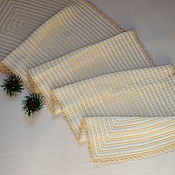 Аксессуары handmade. Livemaster - original item tippet white fishnet. Handmade.