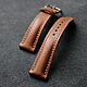 Leather watch strap with podium, Watch Straps, St. Petersburg,  Фото №1
