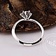 Золотое кольцо с бриллиантом 0,7 карат. Кольцо помолвочное. FROLOF Jewelry. Ярмарка Мастеров.  Фото №4