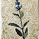 Sage. Botanical mosaic, Interior elements, Volgograd,  Фото №1