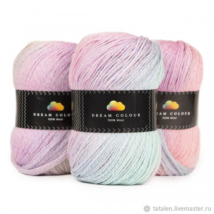 Пряжа Hobbii Dream Colour 100% шерсть Дания в интернет-магазине на ...