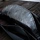 Waist bag made of genuine black monitor lizard leather. Waist Bag. odalgoods (odalgoods). Online shopping on My Livemaster.  Фото №2