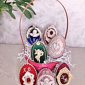 Сувениры и подарки handmade. Livemaster - original item Eggs: Easter eggs. Handmade.