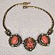 Asian Princess necklace Selro Selini USA 50s. Vintage necklace. Lesica. My Livemaster. Фото №4