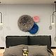 Wall Decor Cameroonian Ju-ju hat hats made of natural feathers. Interior elements. hellorussia.design. Online shopping on My Livemaster.  Фото №2