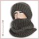Шапка и снуд "А-ля Такори" темно-серый (шапка вязаная). Шапки. Ирина(shvilinka.knit). Интернет-магазин Ярмарка Мастеров.  Фото №2