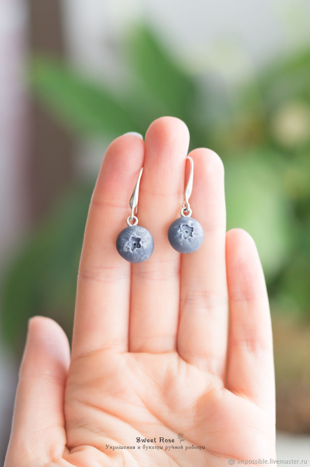 Sterling silver earrings, Valentine's Day gift for her, Earrings, Tambov,  Фото №1